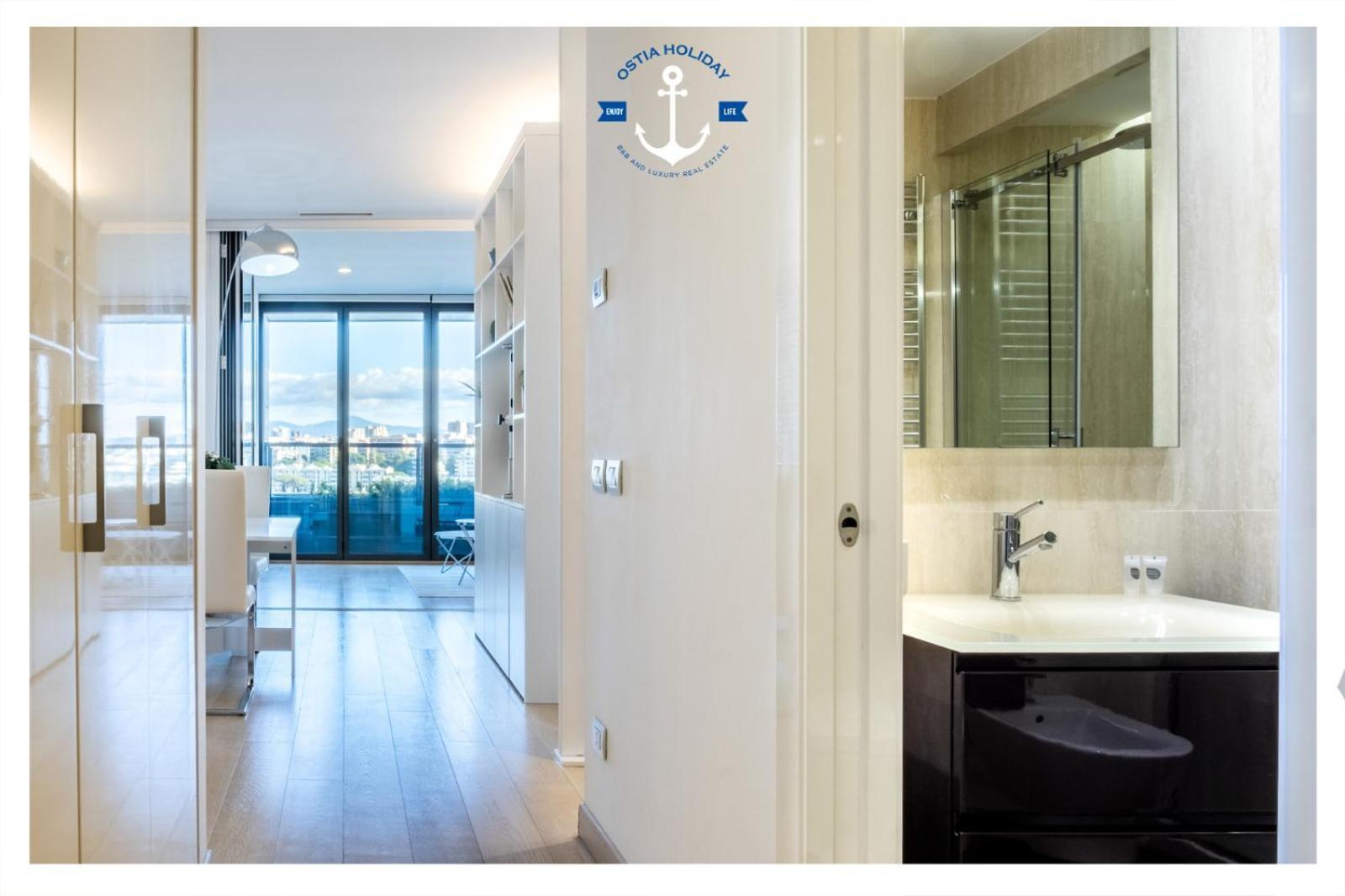 Ostia Eurosky Nine View Apartamento Roma